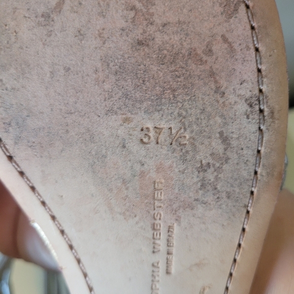 Sophia Webster Aurora Tempest Orchid Wave Sandals, VGUC, Size 7.5 - Picture 13 of 14